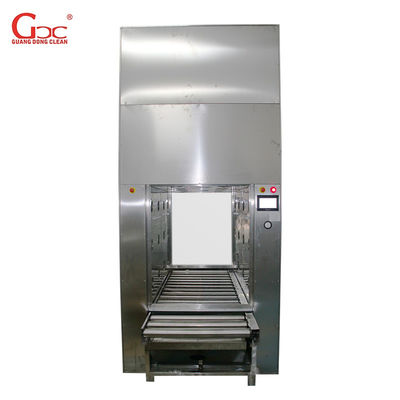 caja de paso del recinto limpio de 110V 50HZ SS304 con el dispositivo de seguridad electrónico