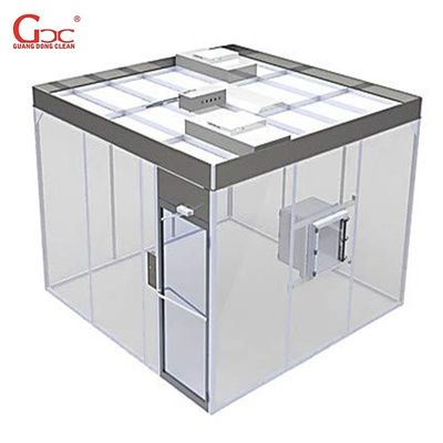 Recinto limpio de acero de la casa prefabricada de la clase 10 del marco ISO4 del perfil/sitio limpio aséptico