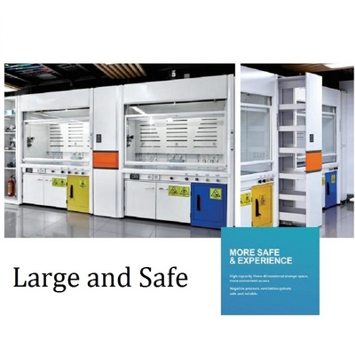 Humo Hood Chamber For Laboratory Cleanroom del filtro del carbono