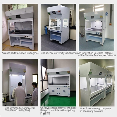 Laboratorio endocrino portátil del armario de Hood Self Contained Ductless Fume del humo