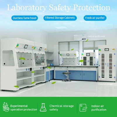 Humo químico endocrino Hood Safety Mobile Fume Cupboard para el laboratorio