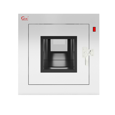 Caja de paso de acero inoxidable 304 para diseño de doble bloqueo de laboratorio