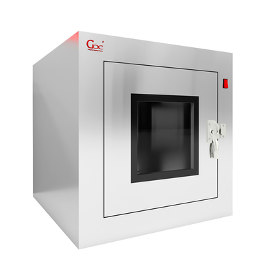 Caja de paso de acero inoxidable 304 para diseño de doble bloqueo de laboratorio