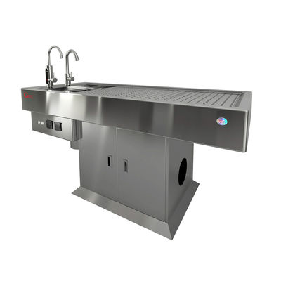 Cuadro de disección de presión negativa de acero inoxidable 304 de limpieza automática inodoro