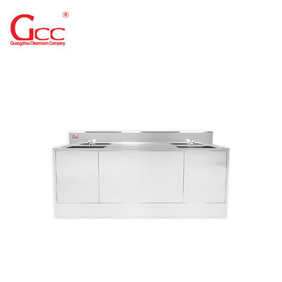 Lavarro de laboratorio médico de hospital de acero inoxidable 304 a medida