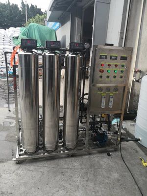 Integre el sistema de ósmosis reversa industrial del equipo del tratamiento de aguas de 380V 50HZ