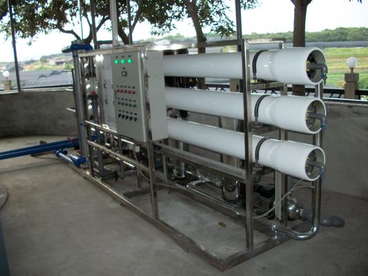 equipo industrial del tratamiento de aguas de la ósmosis reversa 380Volt para la circulación del agua de Rwa
