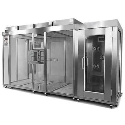 Sistemas modulares simples del recinto limpio de 220V 50HZ con la cortina estática anti