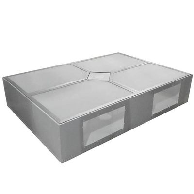 Techo SS Shell del flujo laminar de la operación del hospital   Estructura electrolítica de la placa