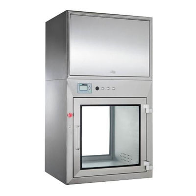 99,99% caja de paso del recinto limpio de la eficacia SS316/caja de paso estática