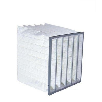 Resistencia multi de la temperatura alta del filtro de aire del bolso del bolsillo de F7 F8 1700m3/H