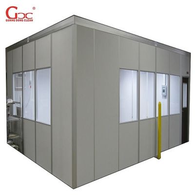 sistemas prefabricados modulares del recinto limpio de 100m2 18pcs FFU