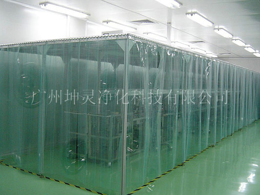 Eficacia alta del recinto limpio prefabricado modular libre de polvo de la clase 8 del ISO