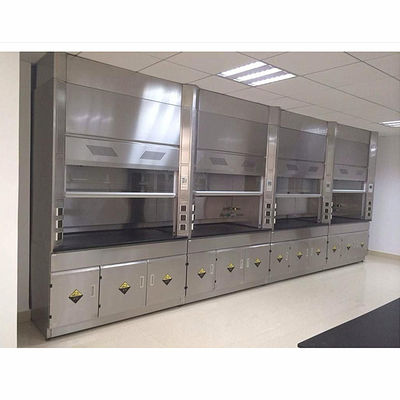 humo Hood Polypropylene Conventional For Chemical PP del sitio limpio del LABORATORIO 50hz