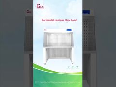 Ver: Innovadora campana de flujo laminar horizontal blanca para escaparate de la industria alimentaria