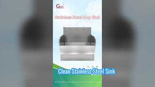 fregadero de acero inoxidable para fregona