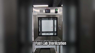 Cámara de paso de luz de xenón